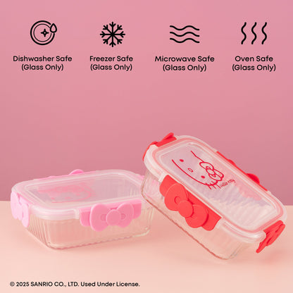 Hello Kitty Fluted Food Storage Containers (Set of 2)