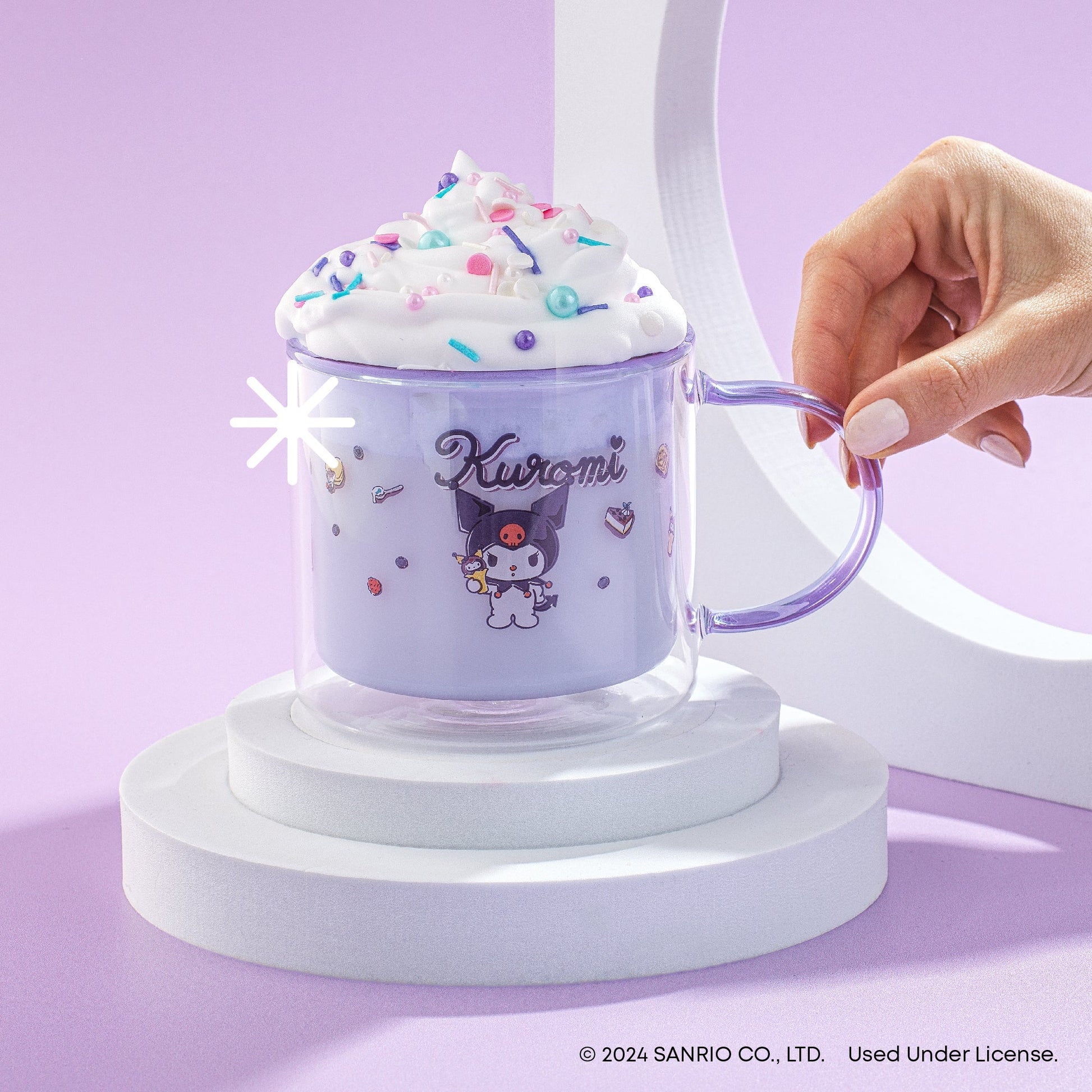 Kuromi Double Wall Coffee Mug