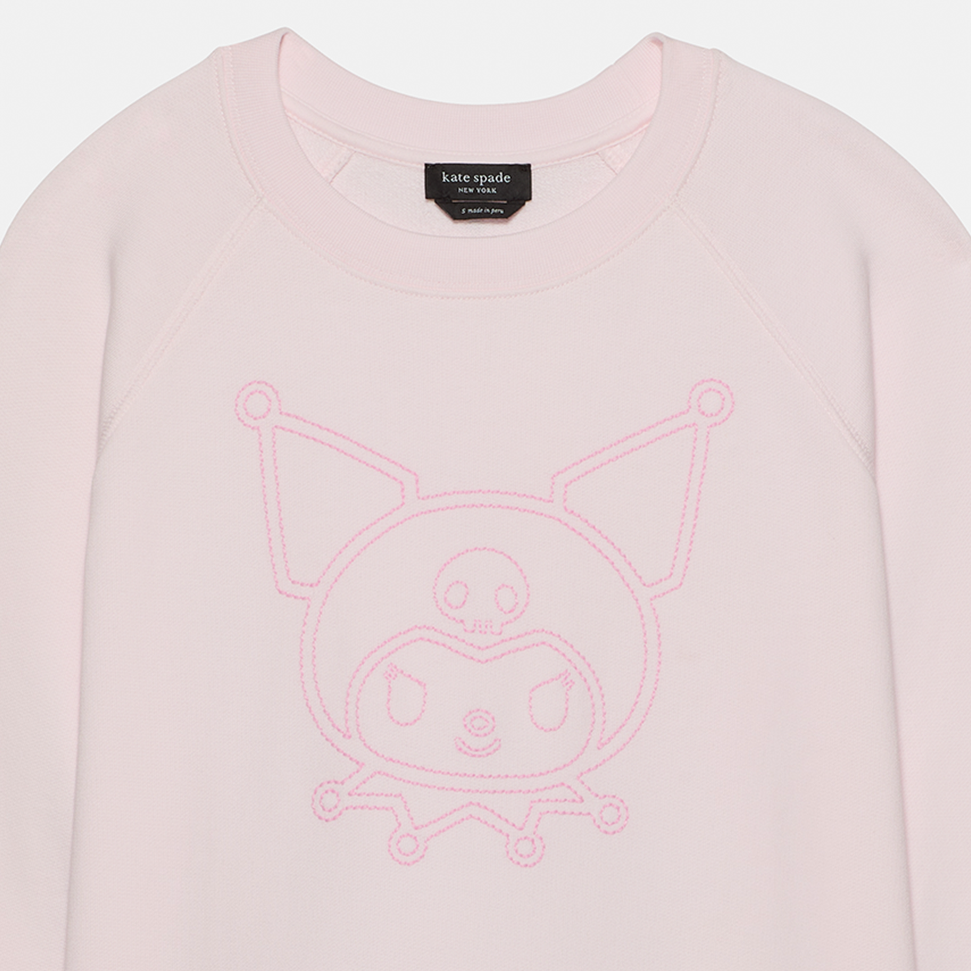Kuromi x Kate Spade New York Sweatshirt (Powdered Sugar)