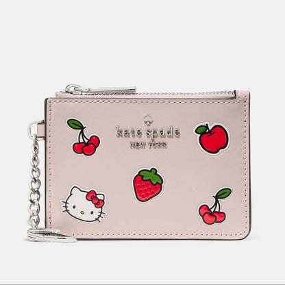 Hello Kitty x Kate Spade New York Sticker Key Ring Card Holder