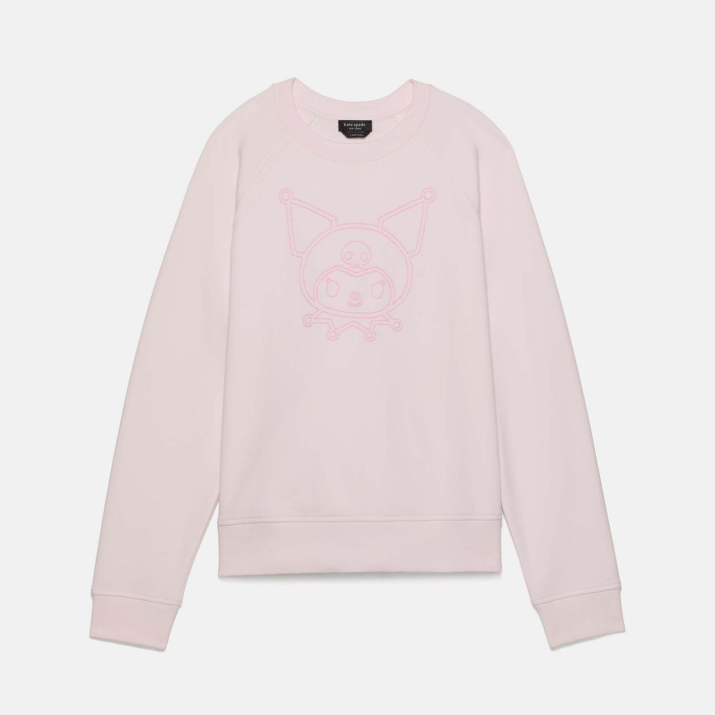 Kuromi x Kate Spade New York Sweatshirt (Powdered Sugar)