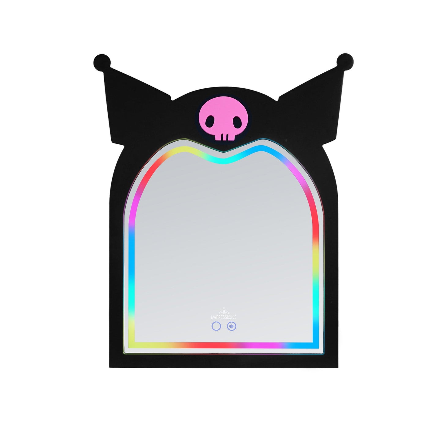 Kuromi x Impressions Vanity Arch RGB Tabletop Mirror