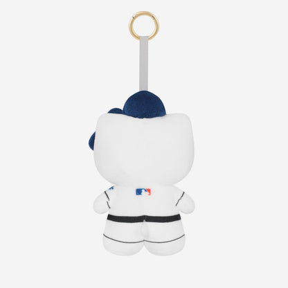 Hello Kitty x Los Angeles Dodgers Plush Mascot Keychain (Blue)