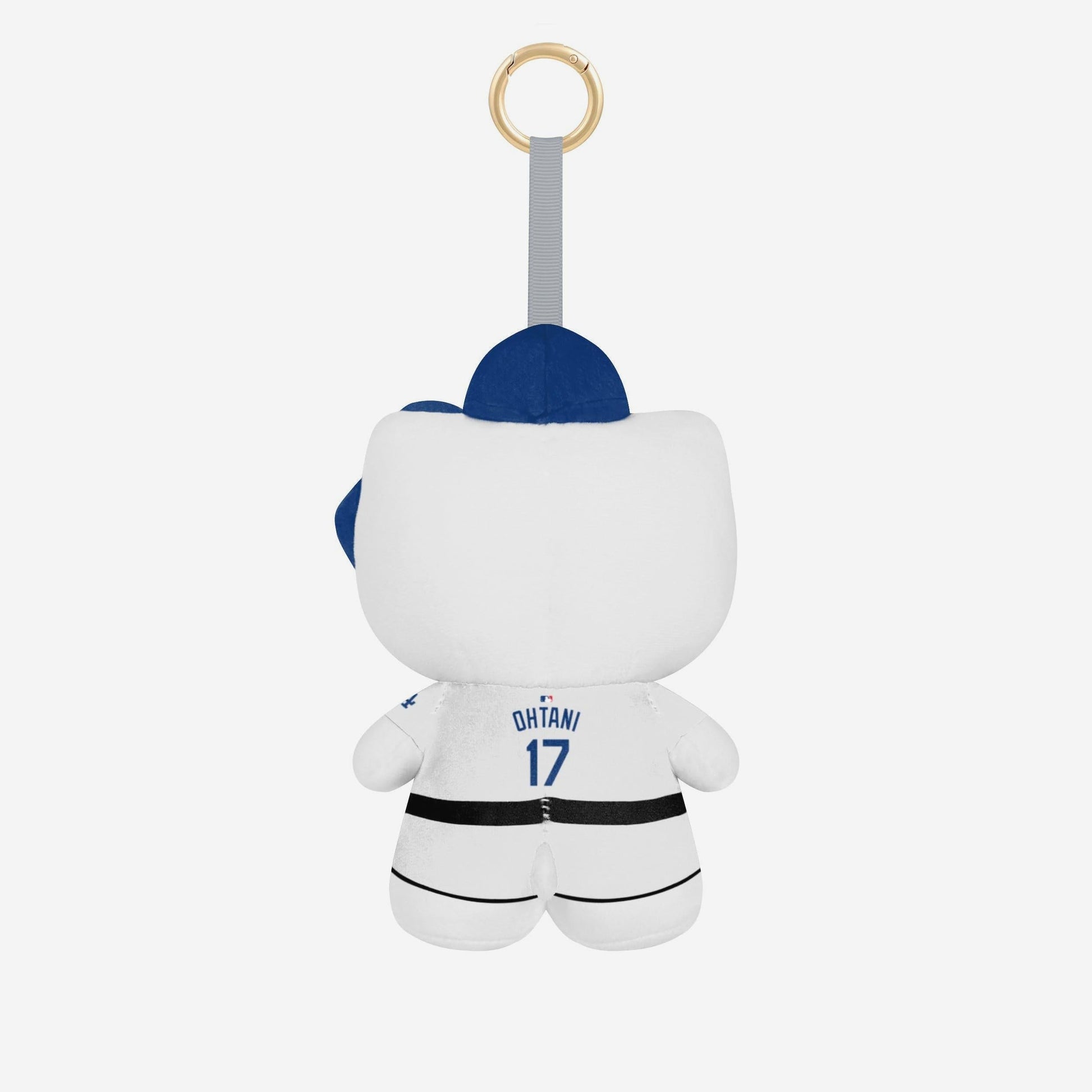 Hello Kitty x Los Angeles Dodgers Plush Mascot Keychain (Shohei Ohtani)