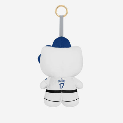Hello Kitty x Los Angeles Dodgers Plush Mascot Keychain (Shohei Ohtani)