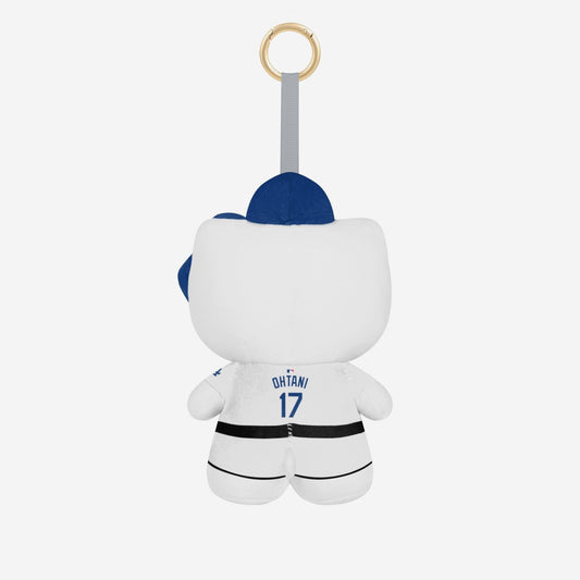 Hello Kitty x Los Angeles Dodgers Plush Mascot Keychain (Shohei Ohtani)