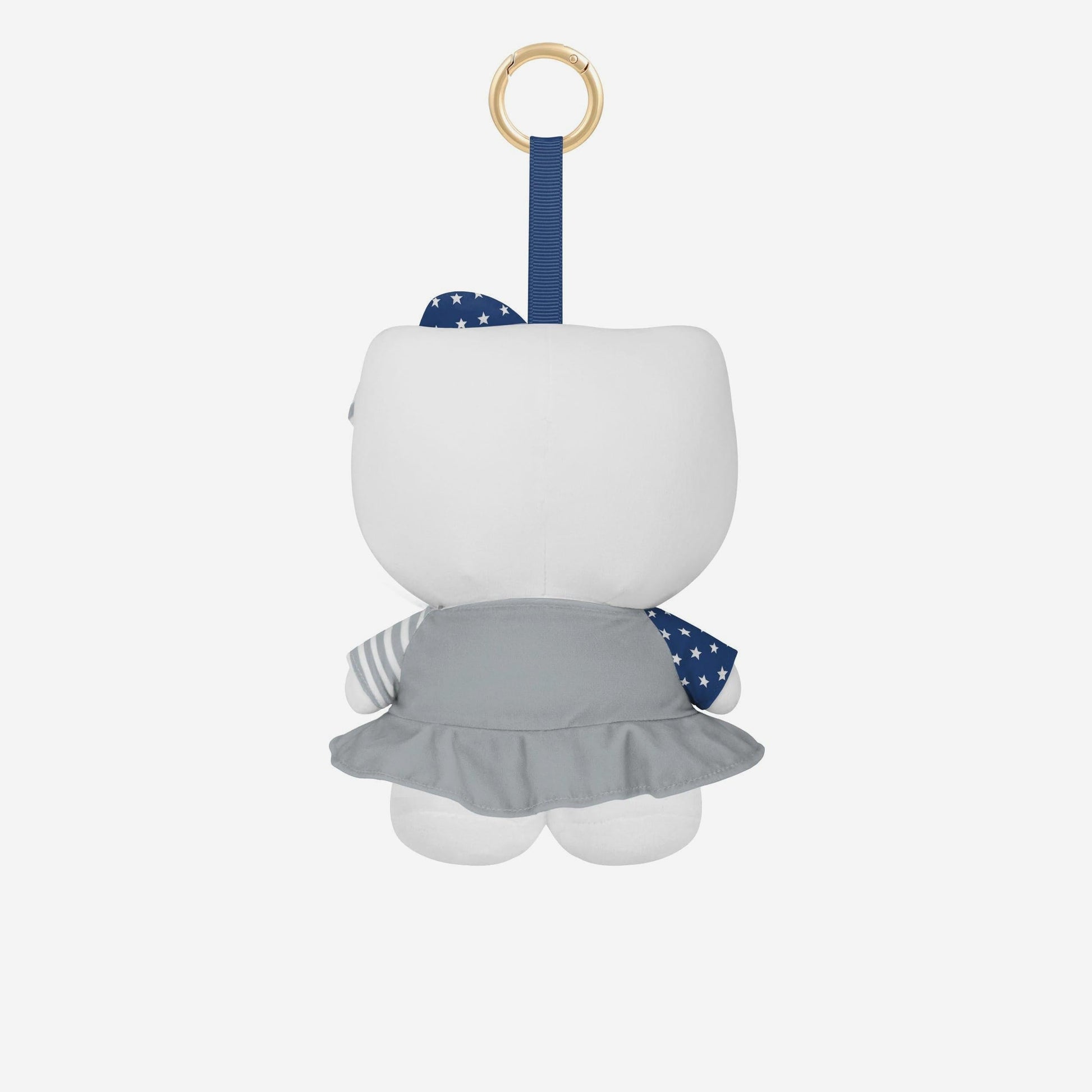Hello Kitty x Los Angeles Dodgers Plush Mascot Keychain (Americana)