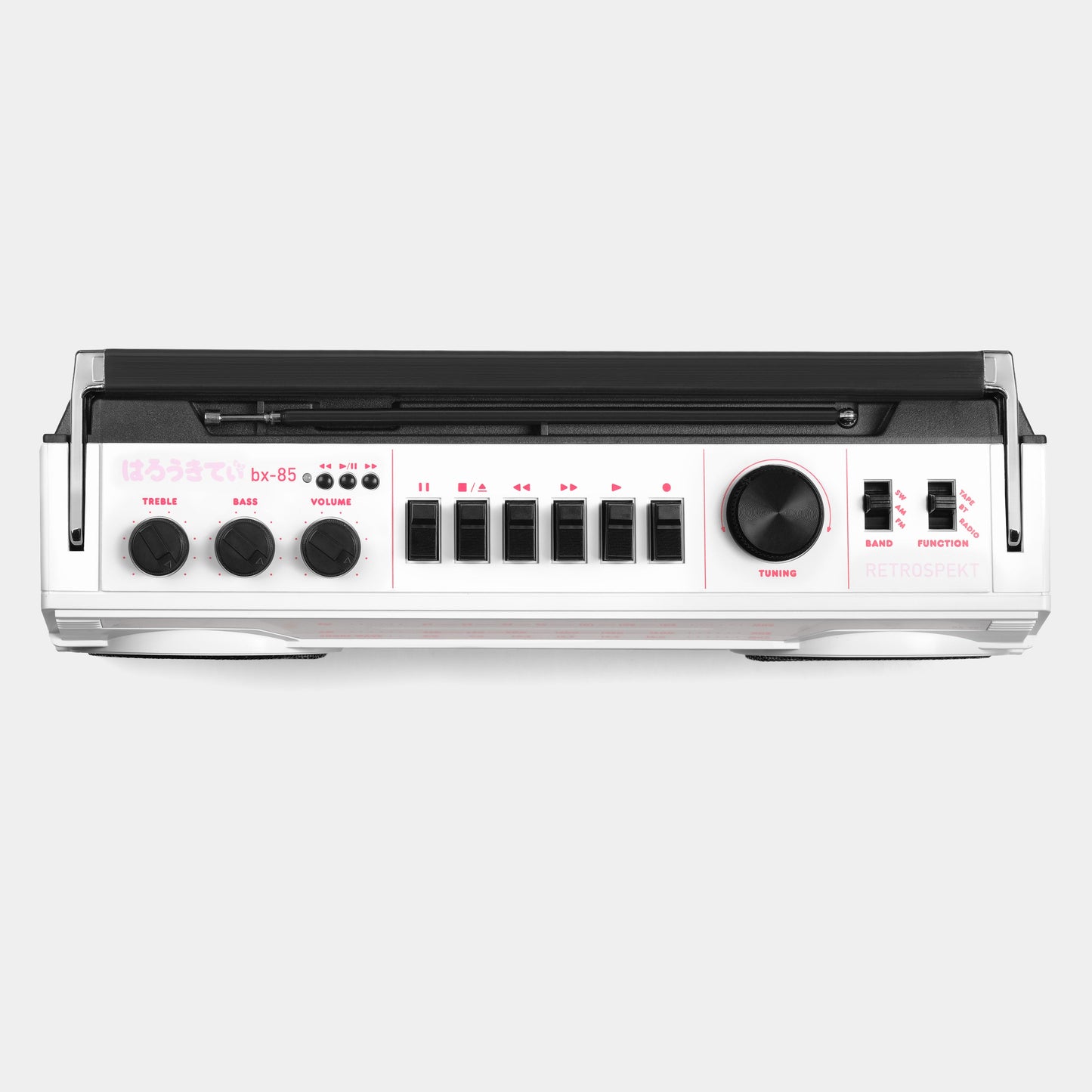 Hello Kitty Strawberry Kawaii BX-85 Bluetooth Cassette Player Boombox