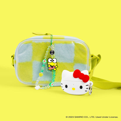 Keroppi Beaded Charm Mobile Phone Wrist Strap