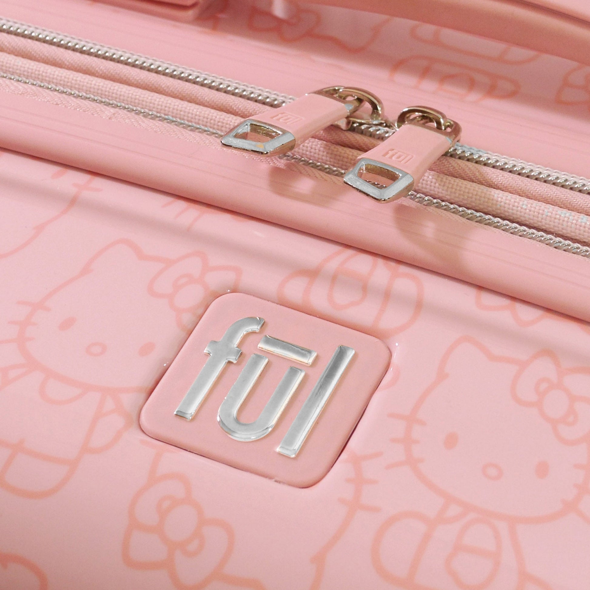 Hello Kitty x FUL Pose 2-Pc Hardshell Luggage (Pink)