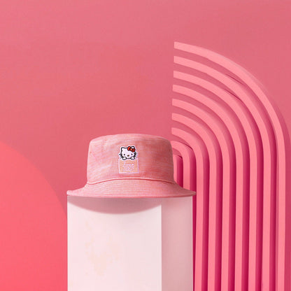 Hello Kitty x Love Your Melon Speckled Hero Bucket Hat (Pink)