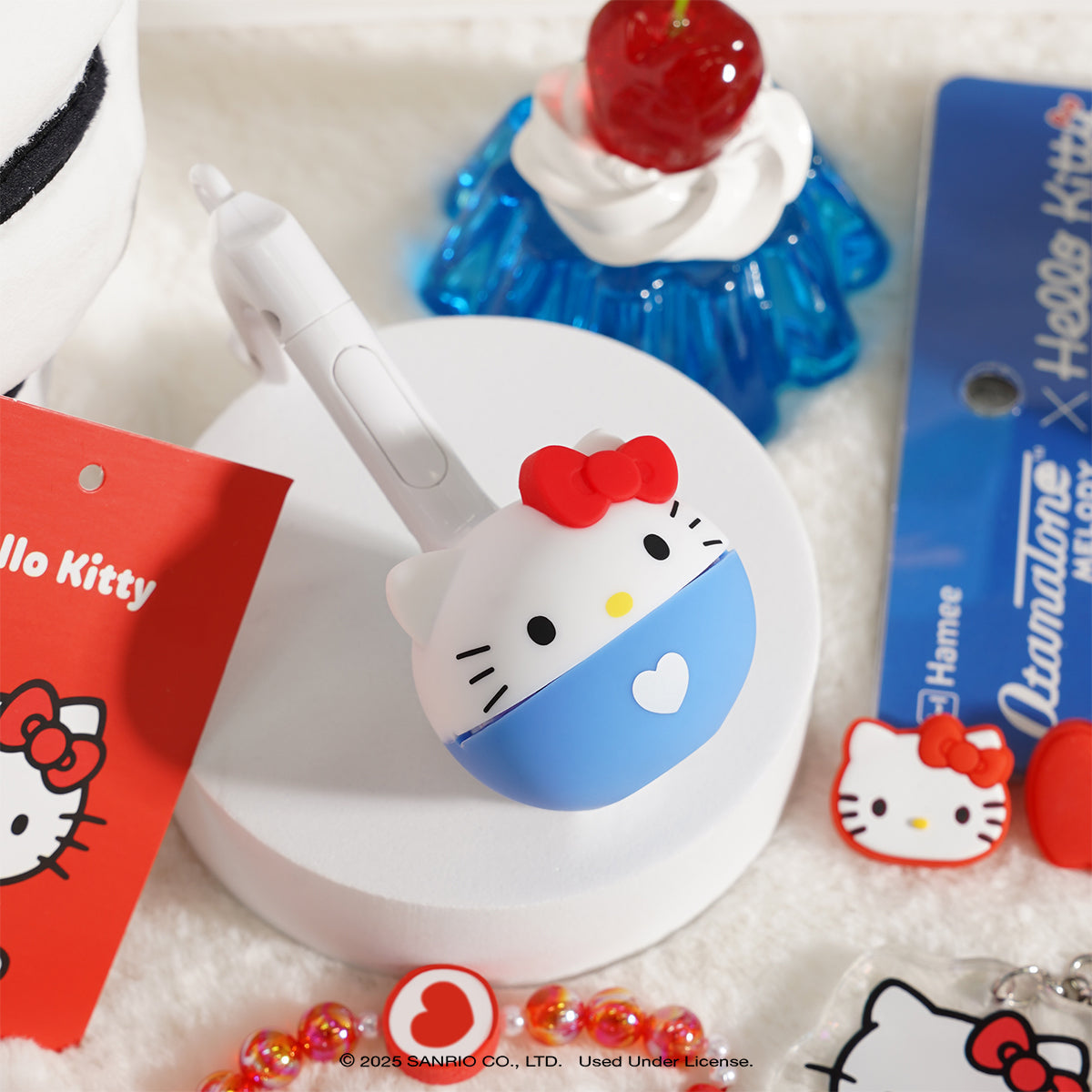 Hello Kitty Mini Otamatone Melody Charm