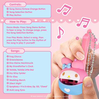 My Melody Mini Otamatone Melody Charm