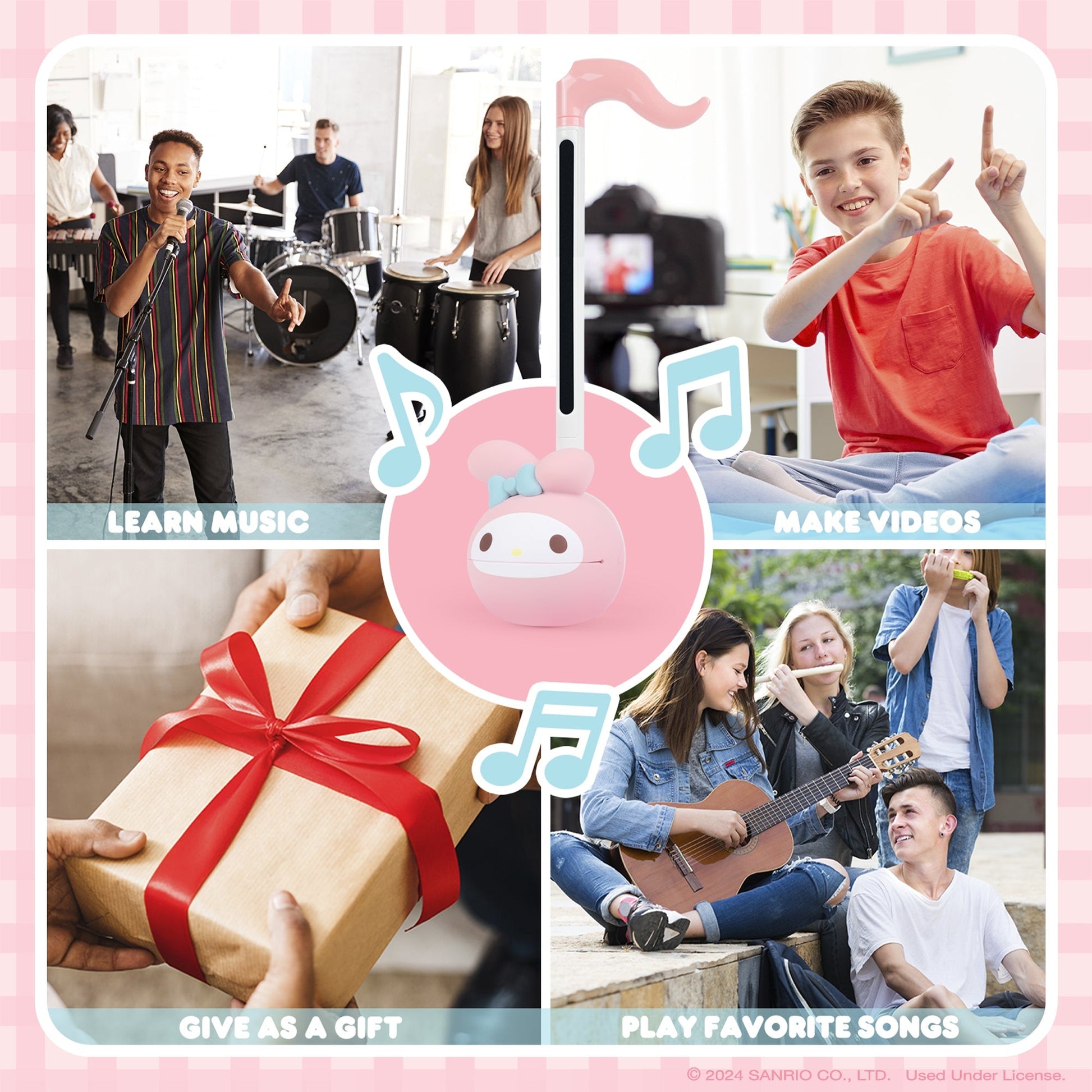 My Melody Otamatone Musical Toy