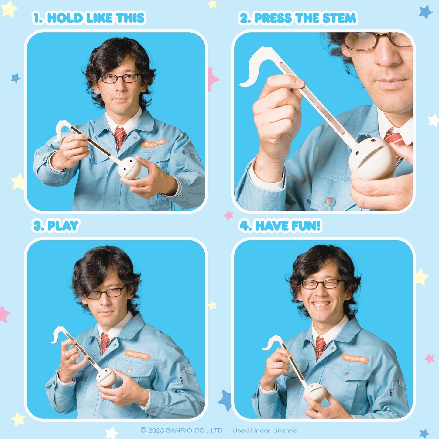 Cinnamoroll Otamatone Musical Toy