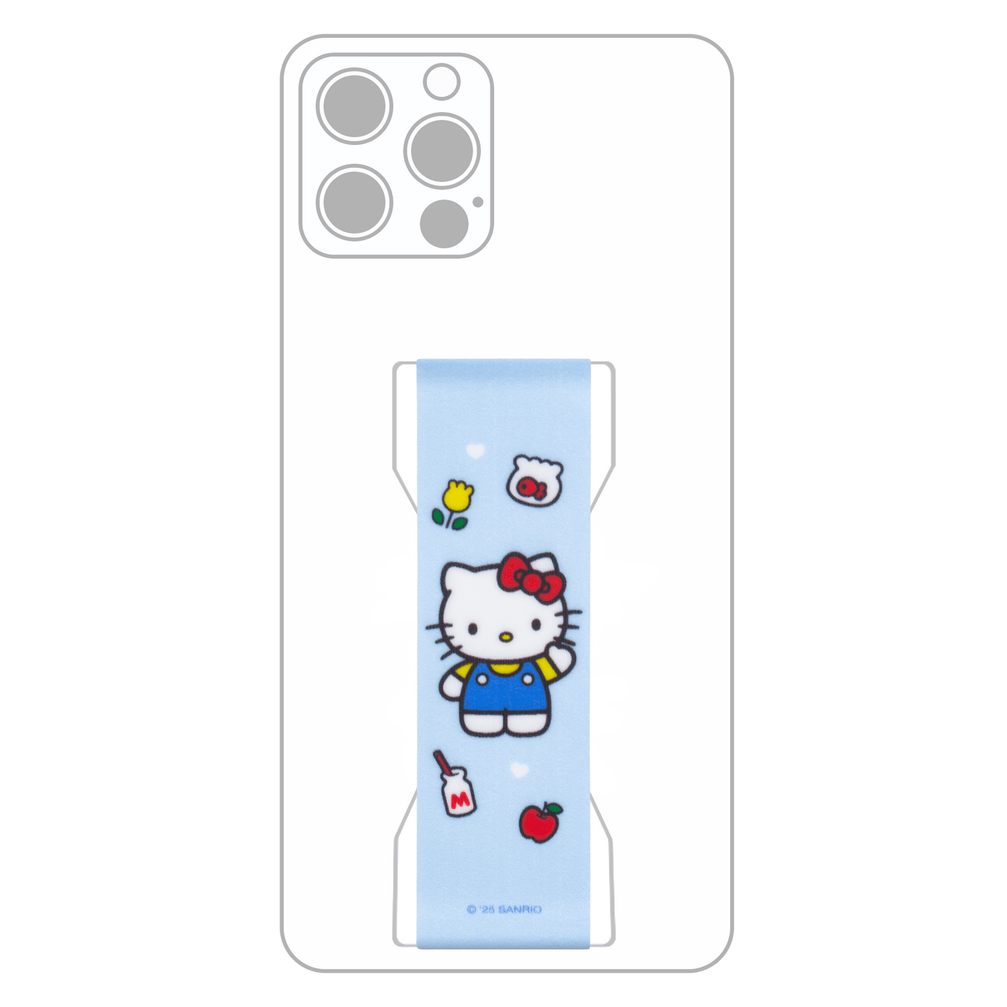 Hello Kitty x LoveHandle PRO Phone Accessory Strap (Apples + Milk)