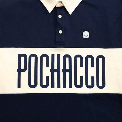 Pochacco x JapanLA Long Sleeve Rugby Polo