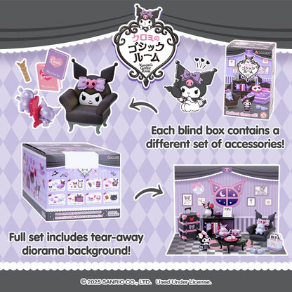Re-Ment Kuromi's Gothic Room Blind Box Figure Set
