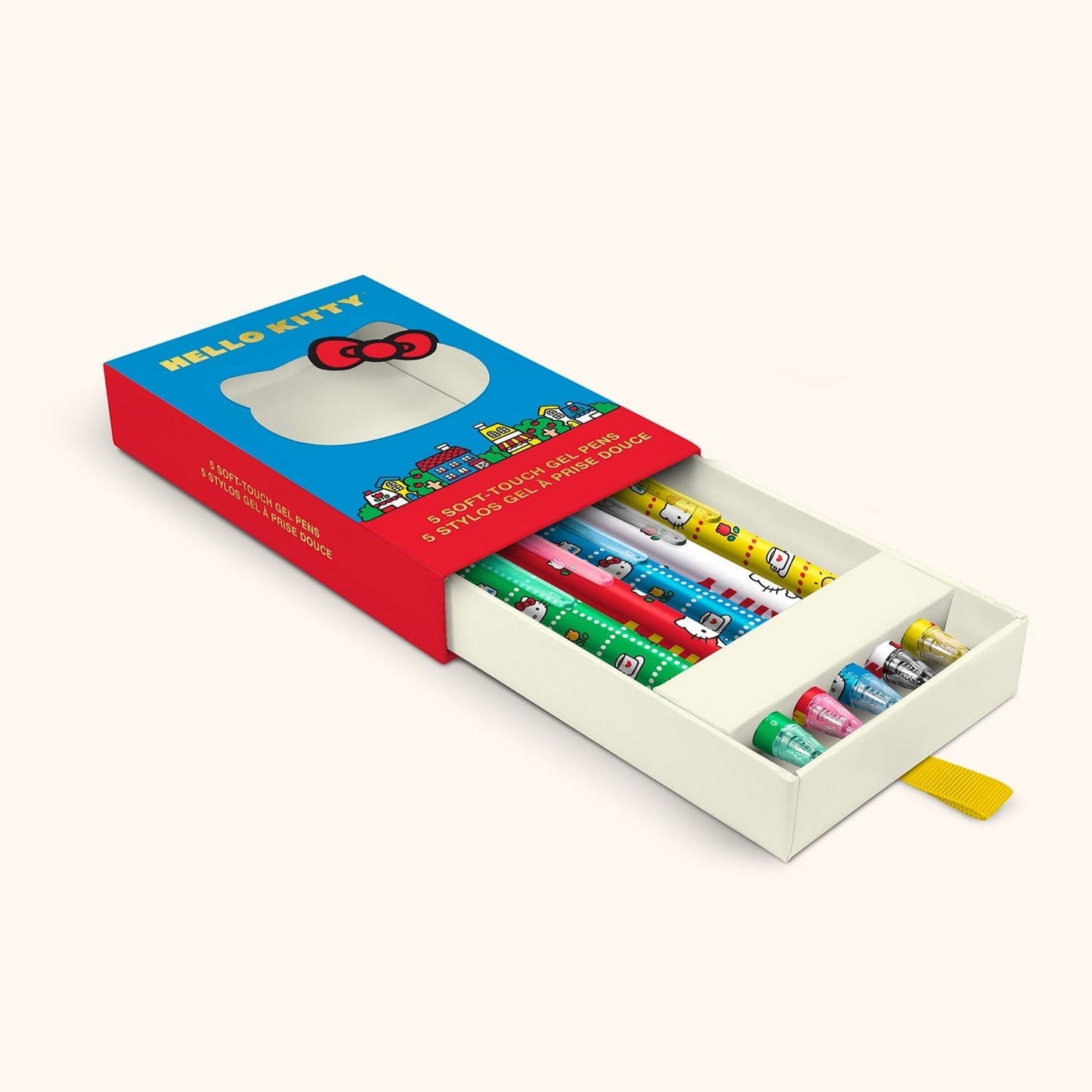 Hello Kitty x Studio Oh! Retro Red Soft-Touch Gel Pens