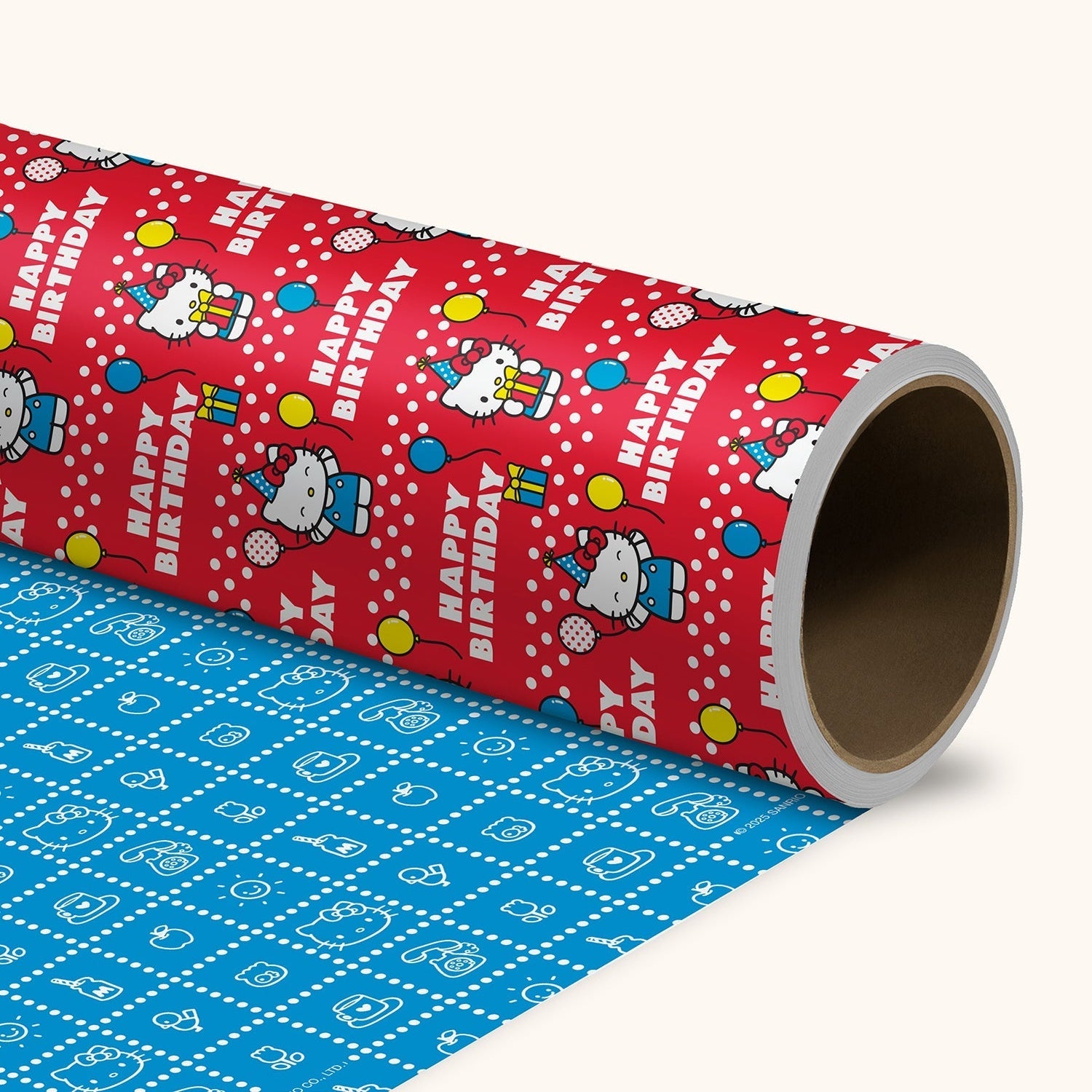 Hello Kitty x Studio Oh! Retro Red Reversible Gift Wrap