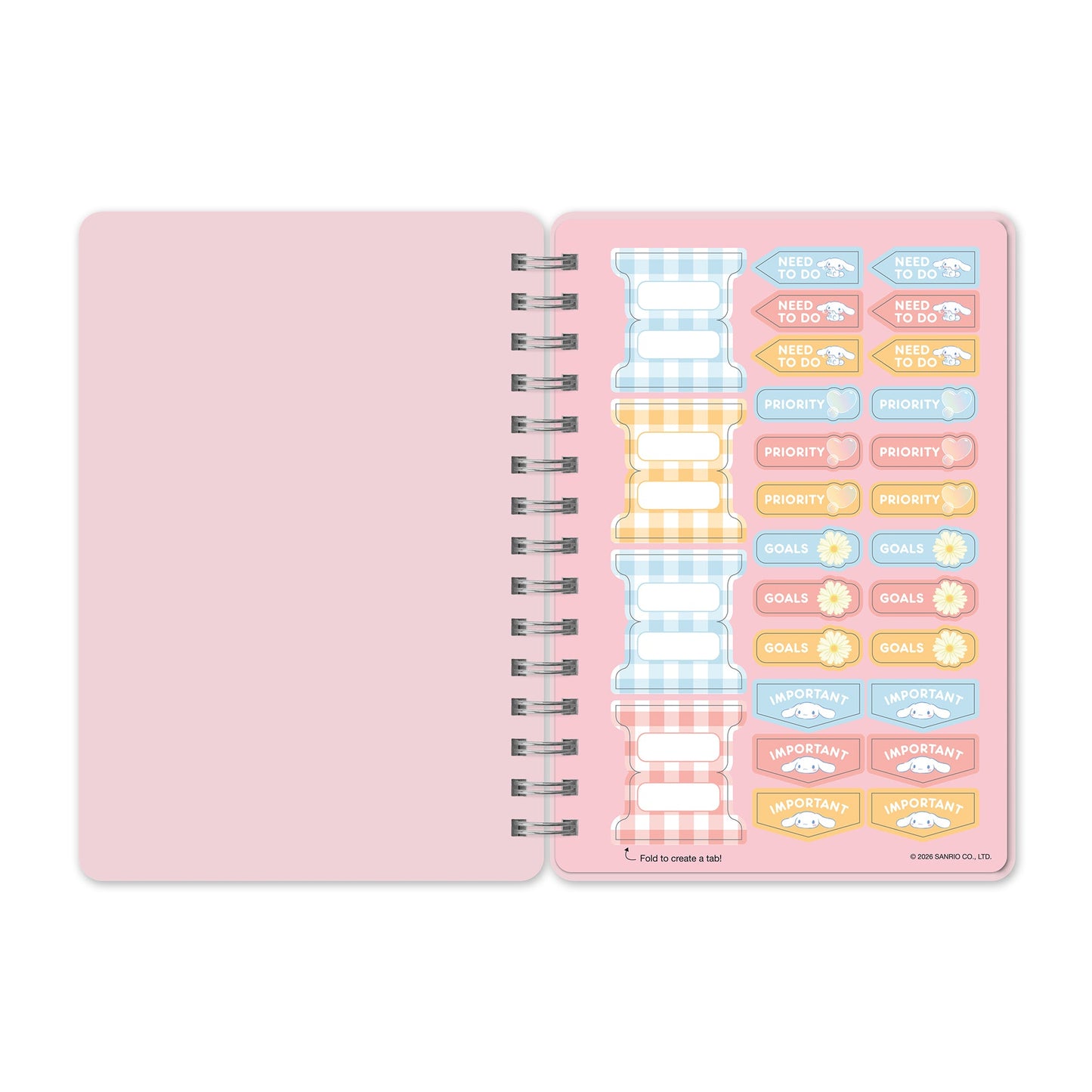 Cinnamoroll x Studio Oh! Sweet Daisies Agatha Notebook
