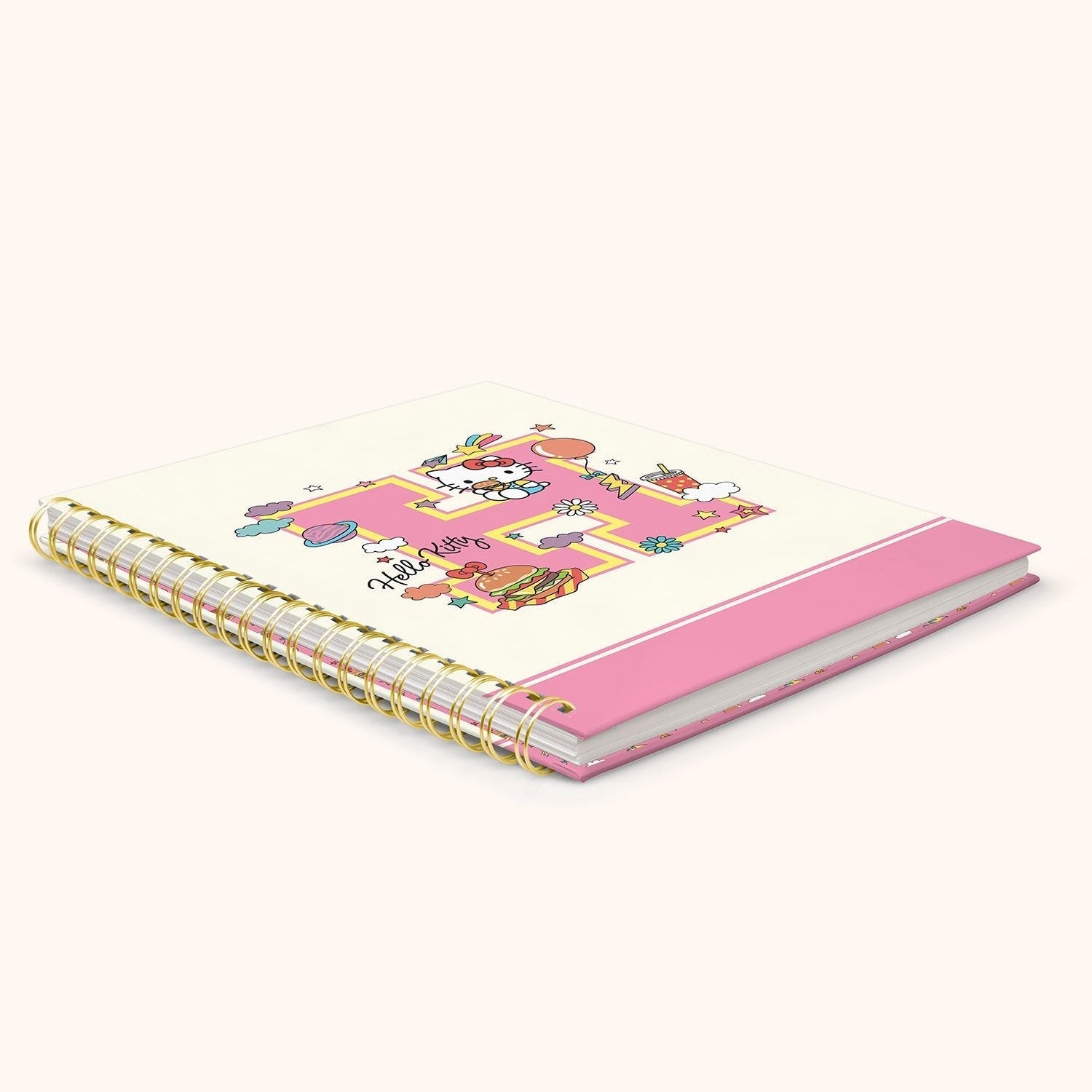 Hello Kitty x Studio Oh! College Letters Extra-Large Spiral Notebook