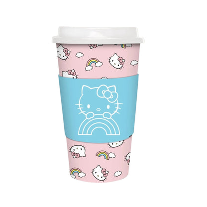 Hello Kitty x Studio Oh! Rainbow Skies Paper Hot Cups