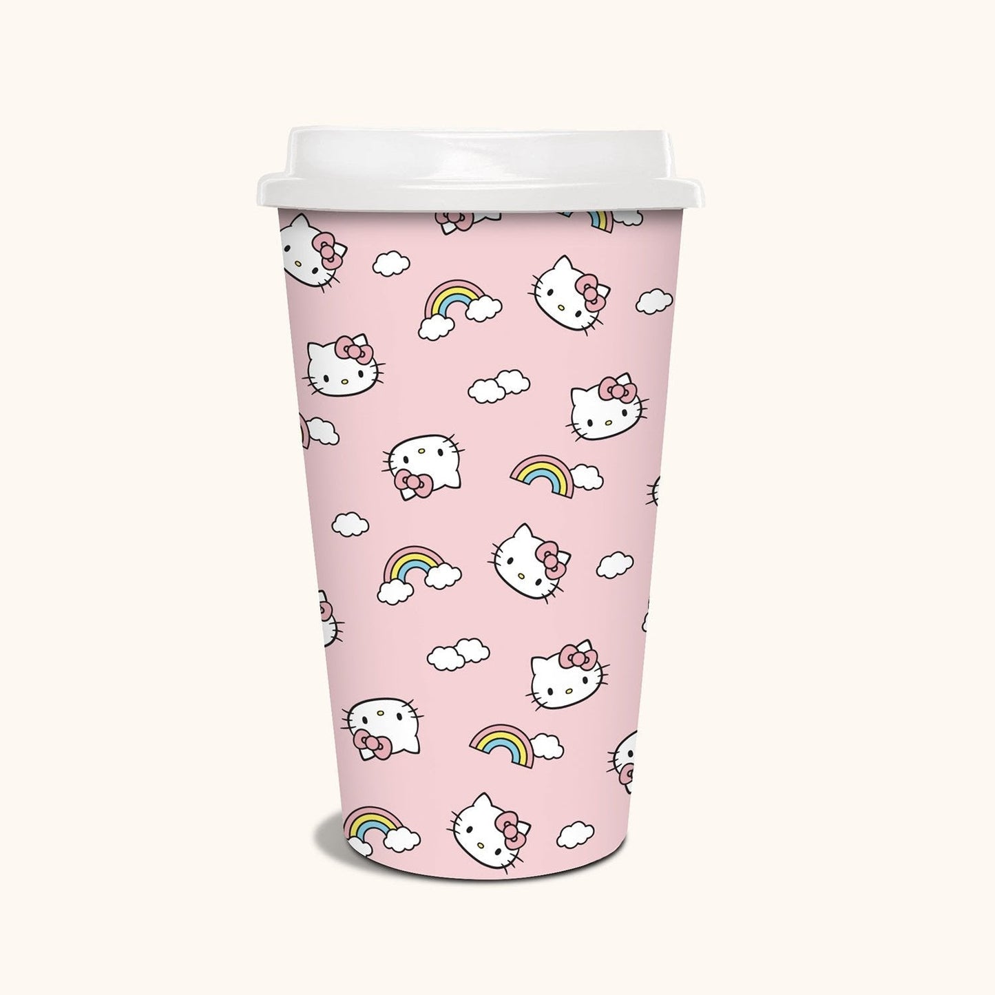 Hello Kitty x Studio Oh! Rainbow Skies Paper Hot Cups
