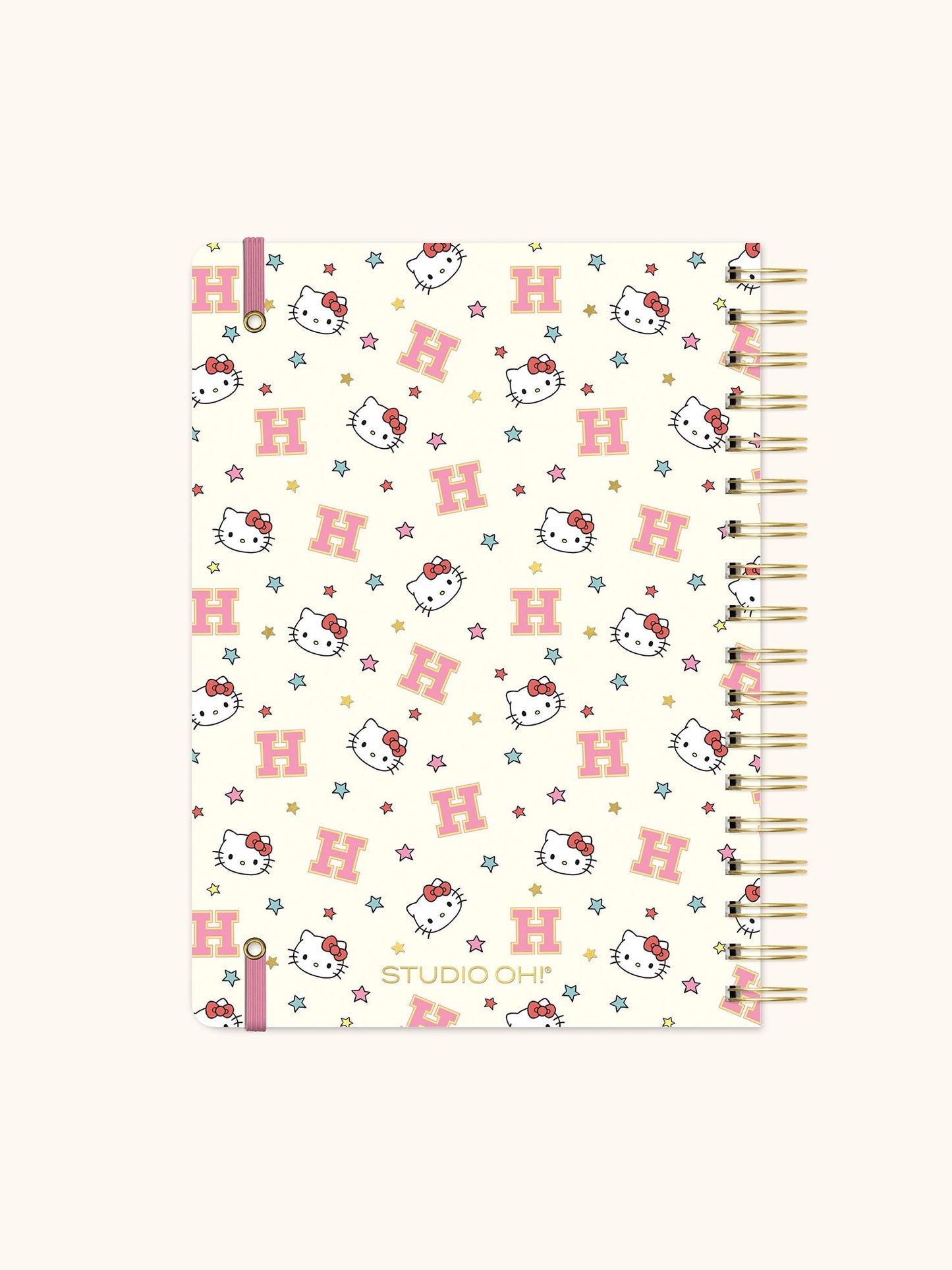 Hello Kitty x Studio Oh! College Letters Tri-Tab Planner