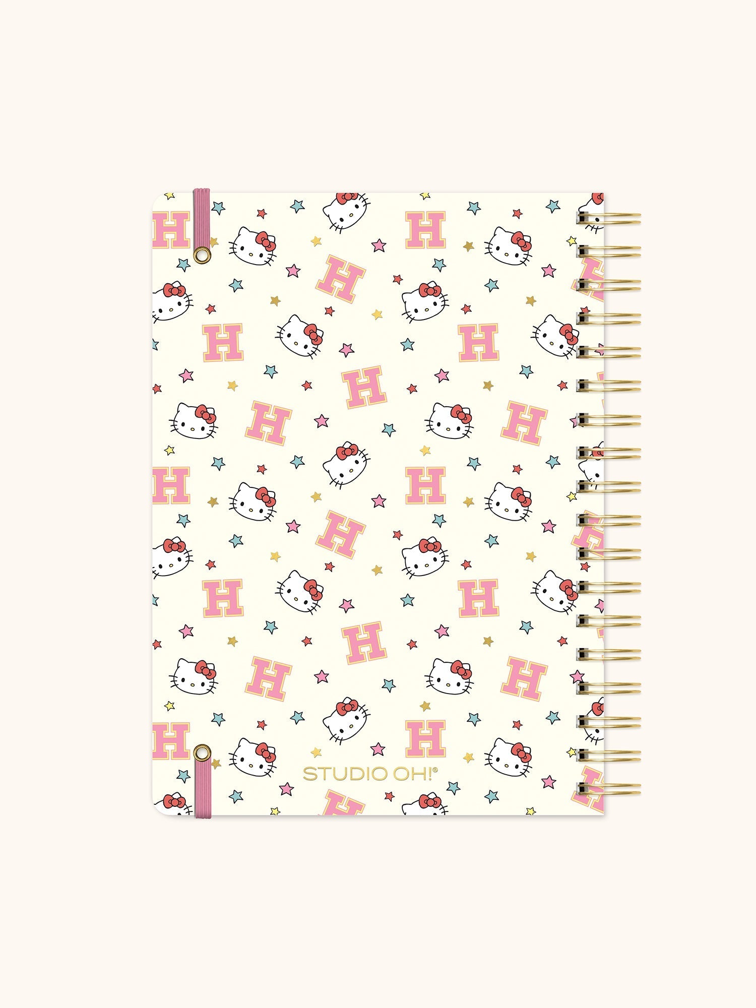 Hello Kitty x Studio Oh! College Letters Tri-Tab Planner