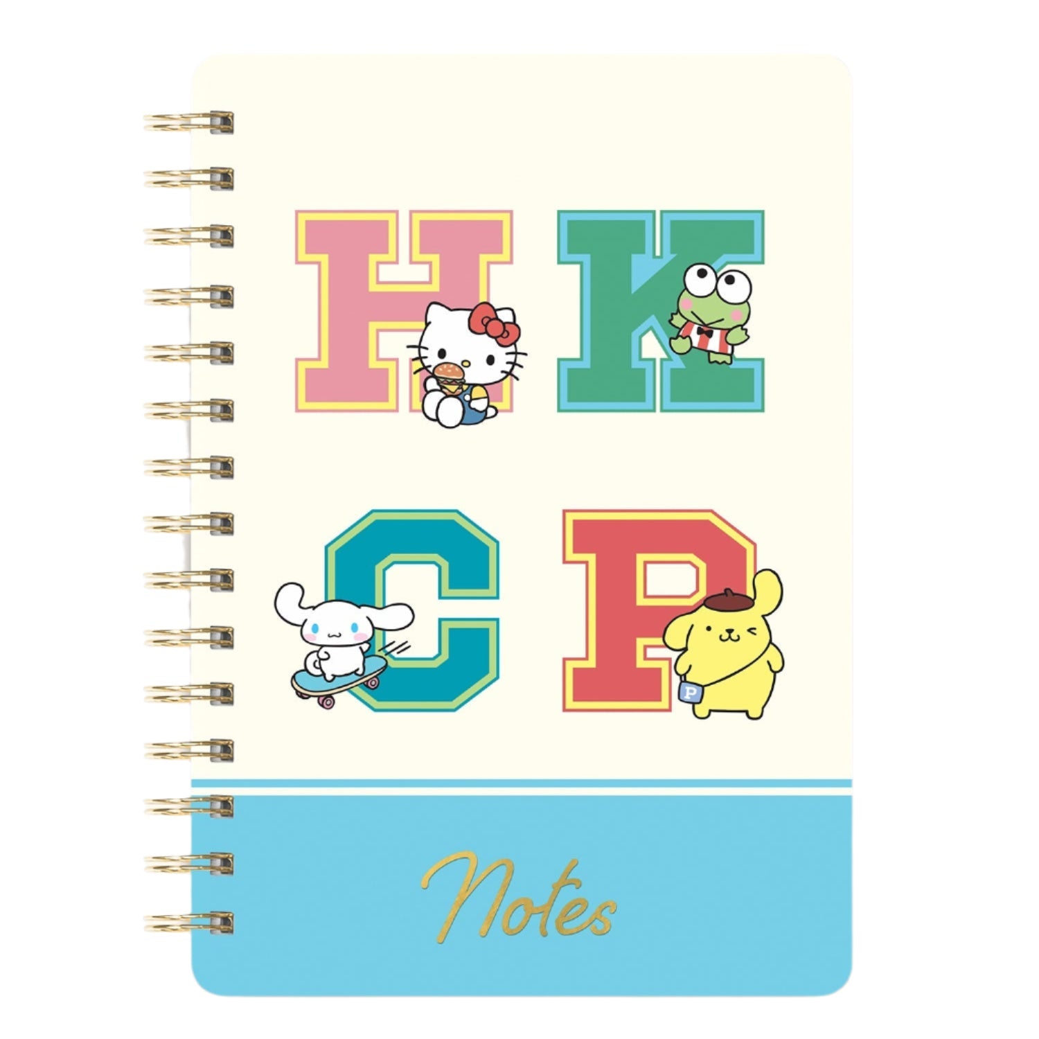 Hello Kitty and Friends x Studio Oh! College Letters Blue Agatha Notebook