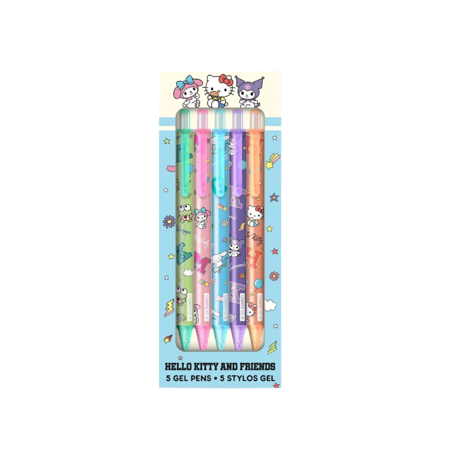 Hello Kitty and Friends x Studio Oh! College Letters Gel Pens