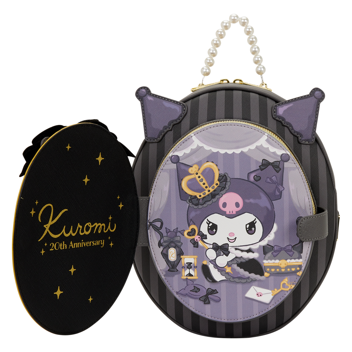 Kuromi x Loungefly 20th Anniversary Mini Backpack