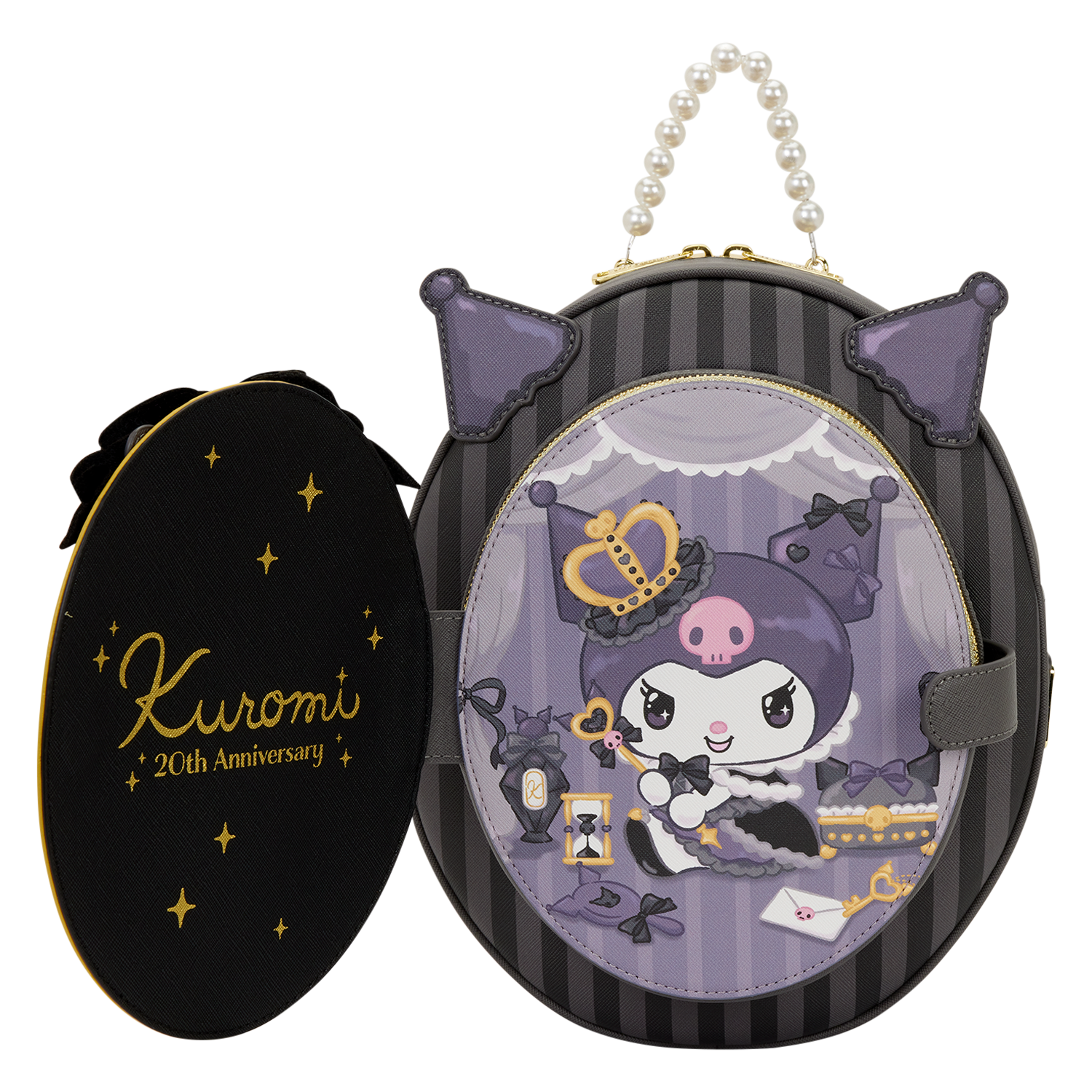 Kuromi x Loungefly 20th Anniversary Mini Backpack