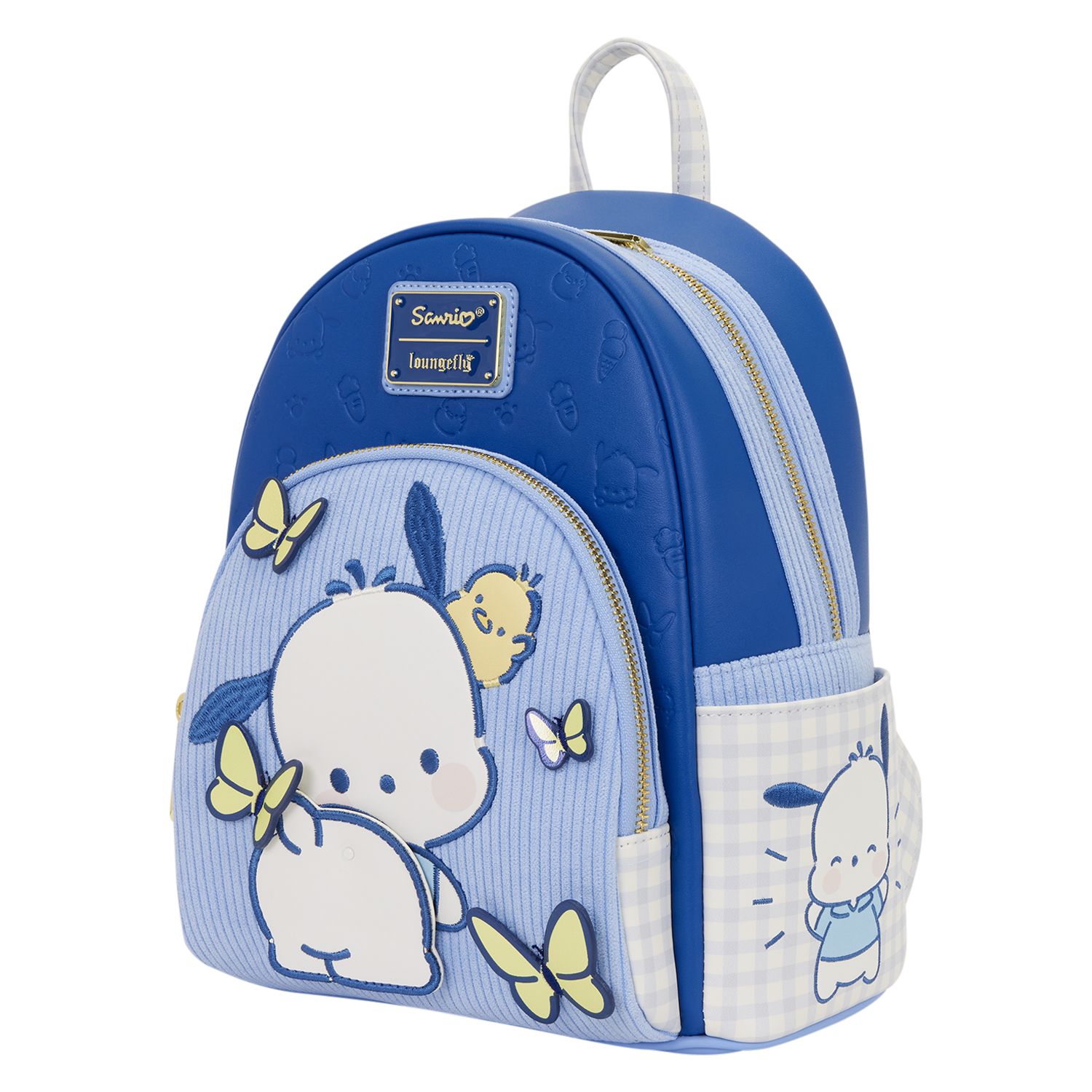 Pochacco x Loungefly Butterfly Gingham Mini Backpack