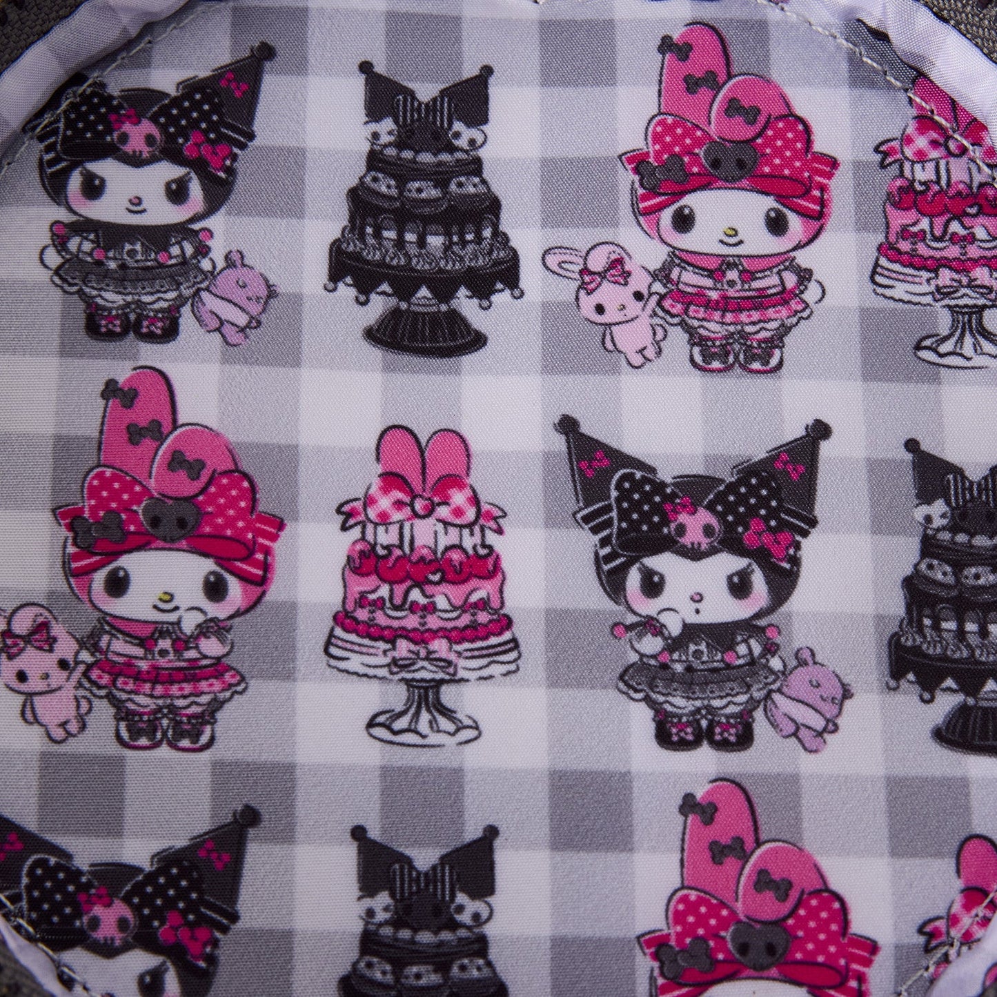 My Melody & Kuromi  x Loungefly Figural Cake Crossbody Bag