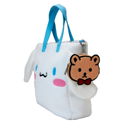 Cinnamoroll x Loungefly Sherpa Tote Bag With Coin Bag