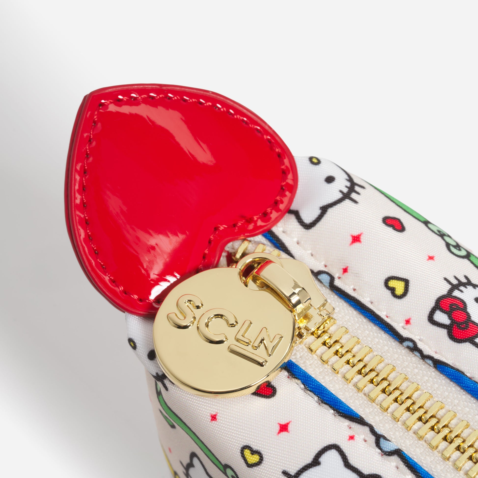 Hello Kitty x Stoney Clover Lane Small Pouchette (Hello Kitty Ribbon Stripe)