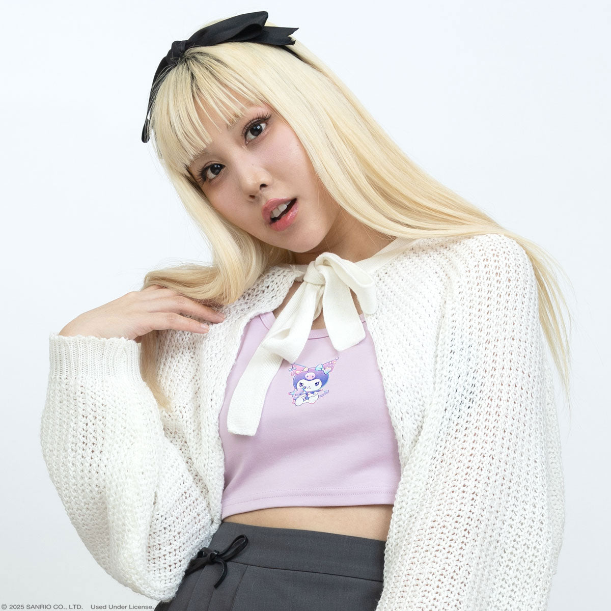 Kuromi JapanLA Crop Top