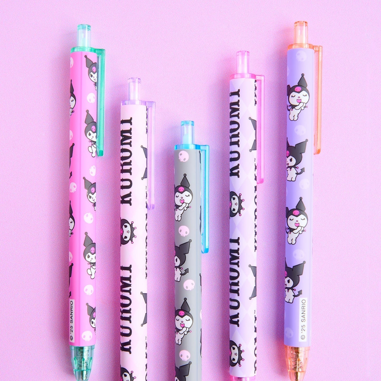Kuromi x Studio Oh! Soft-Touch Gel Pen Set