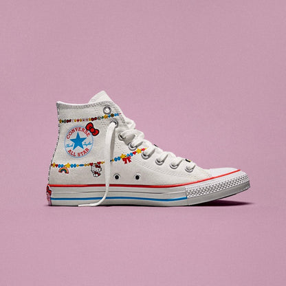 Converse x Hello Kitty Chuck Taylor All Star Charmed Hi-Top Sneaker (Adult - White)