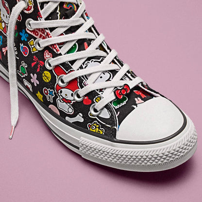 Converse x Hello Kitty and Friends Chuck Taylor All Star Hi-Top Sneaker (Adult - Black)