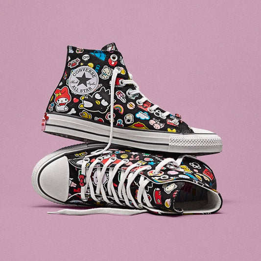 Converse x Hello Kitty and Friends Chuck Taylor All Star Hi-Top Sneaker (Adult - Black)