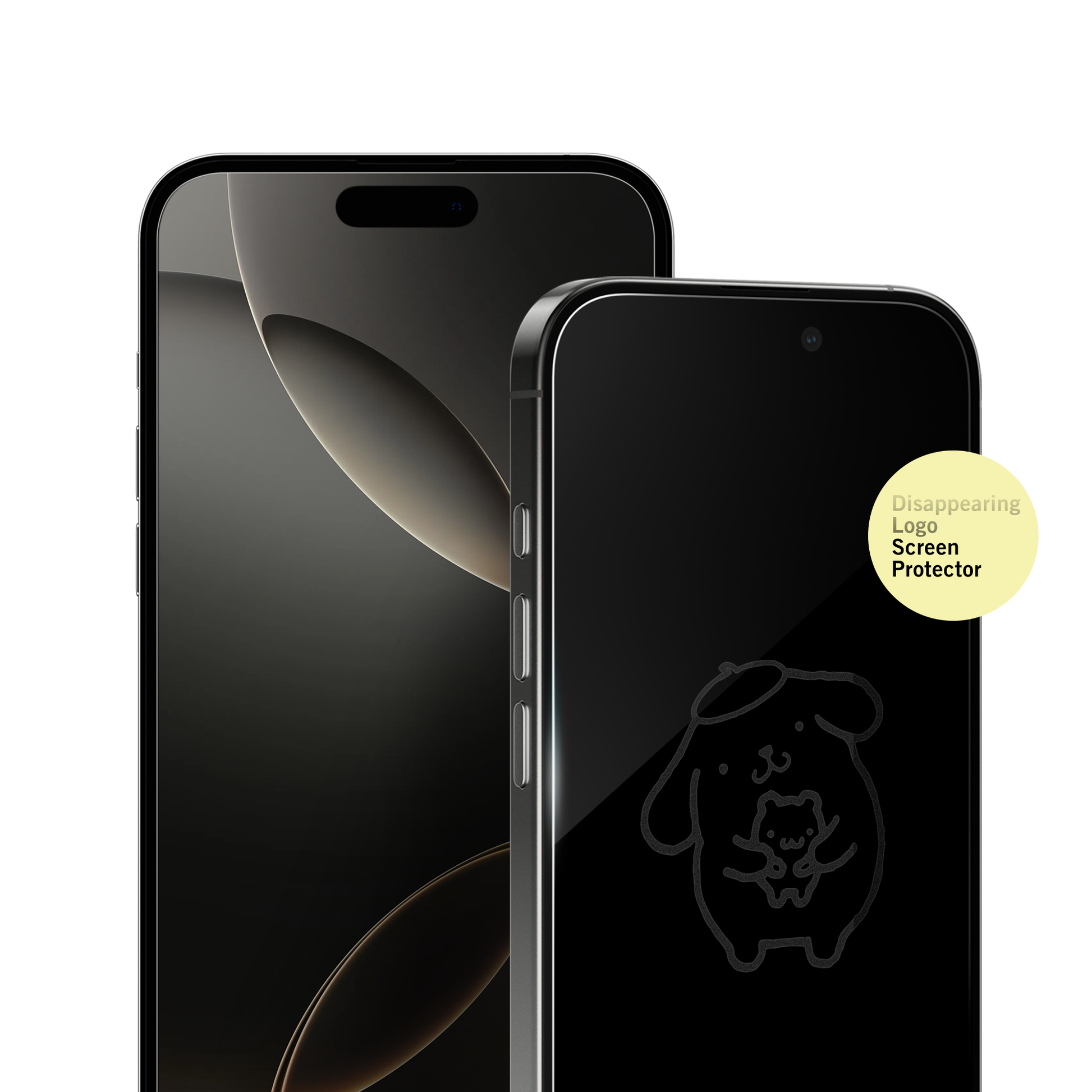 Pompompurin x Screen Skinz Hug iPhone Clear Screen Protector