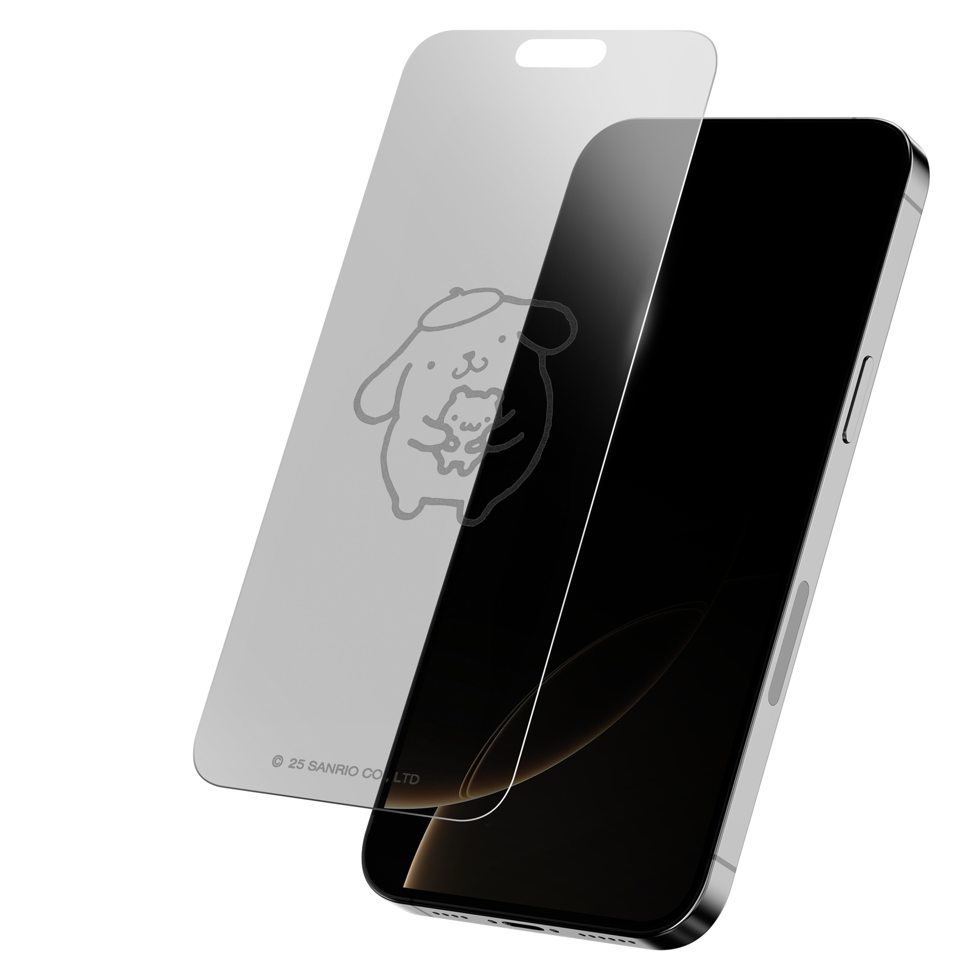 Pompompurin x Screen Skinz Hug iPhone Clear Screen Protector