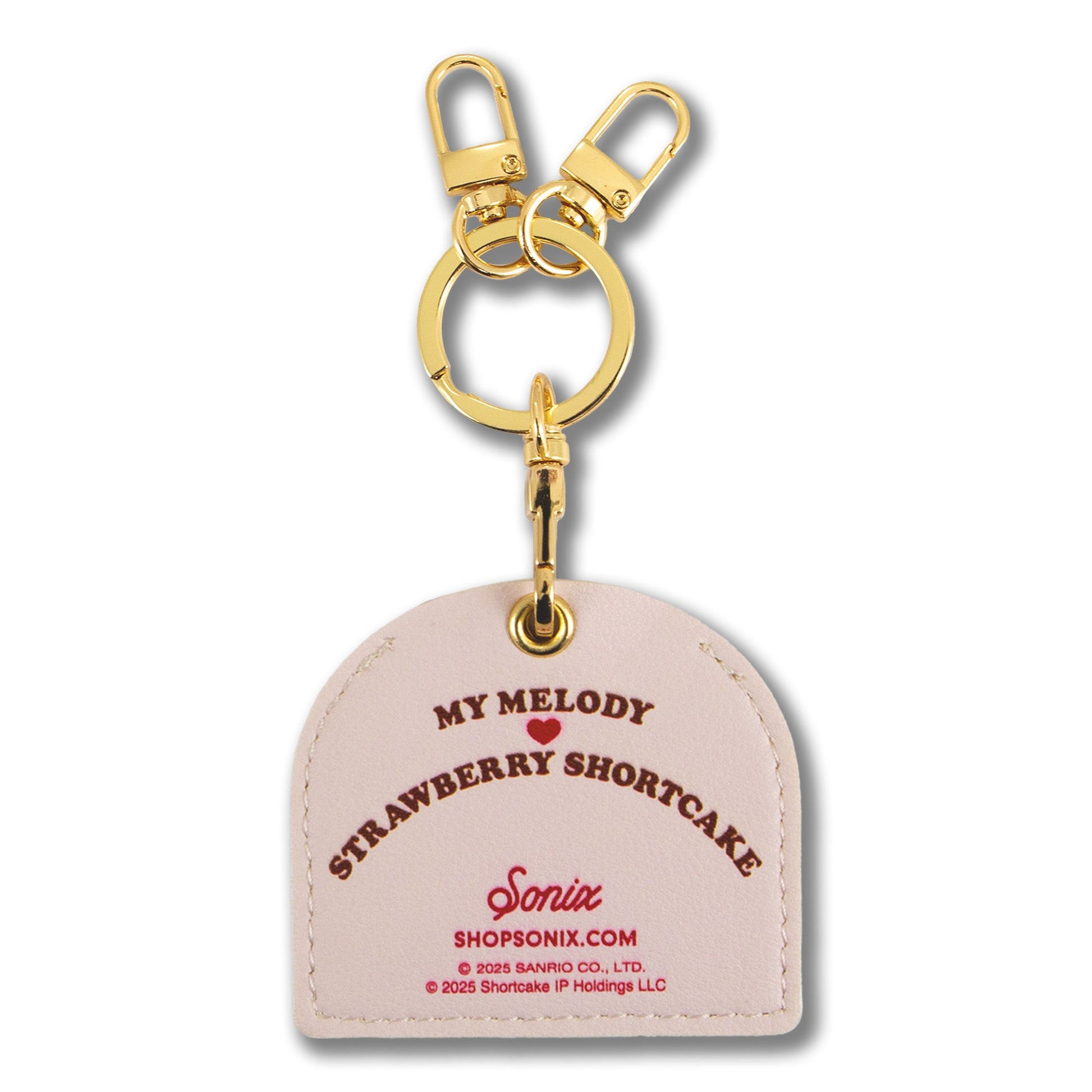 My Melody x Sonix Strawberry Shortcake AirTag Keychain