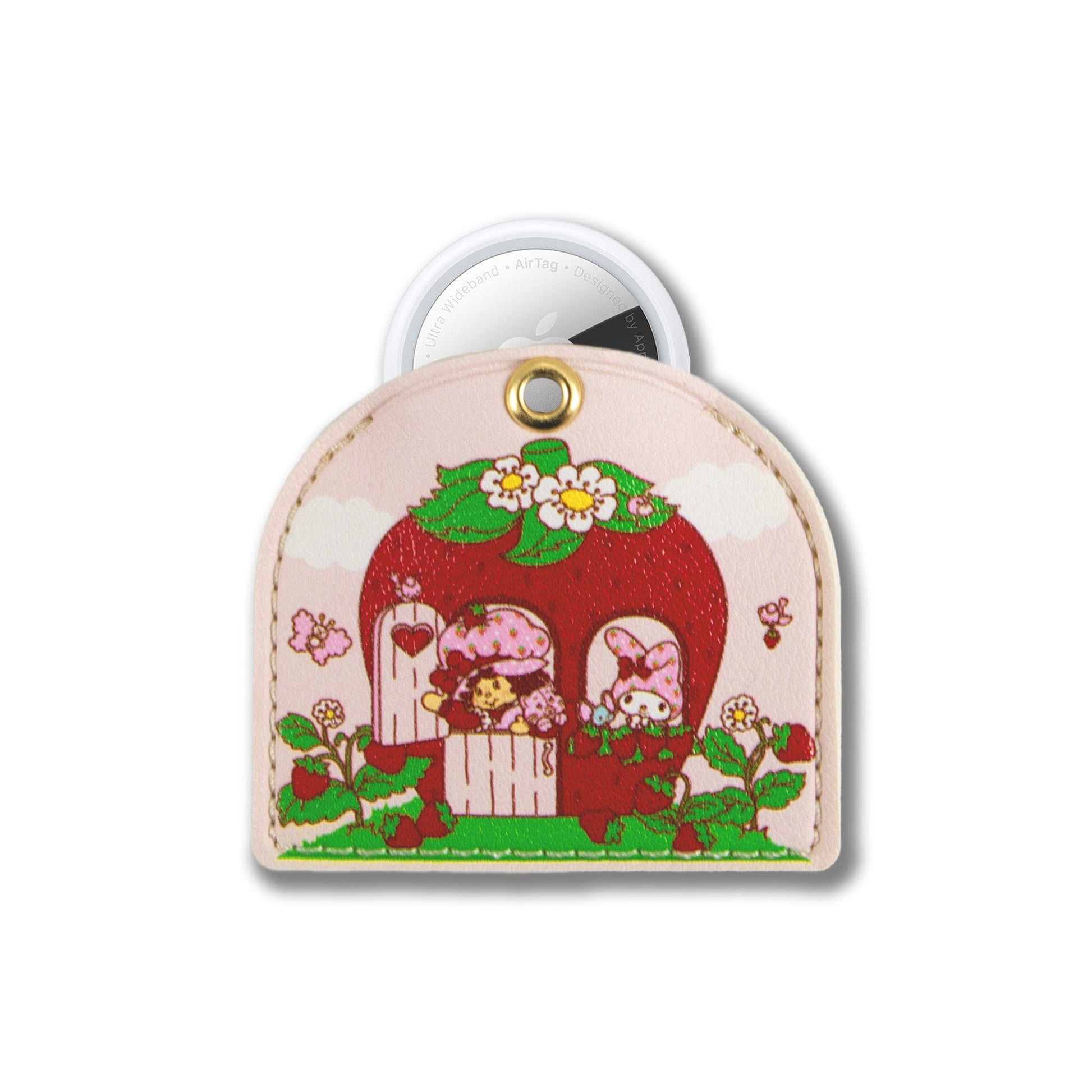 My Melody x Sonix Strawberry Shortcake AirTag Keychain