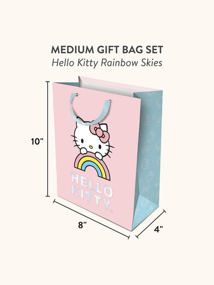 Hello Kitty x Studio Oh! Rainbow Skies Gift Bag Set (Medium)