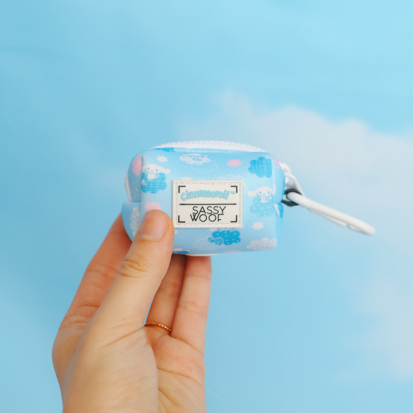 Cinnamoroll x Sassy Woof Waste Bag Holder (Clouds)