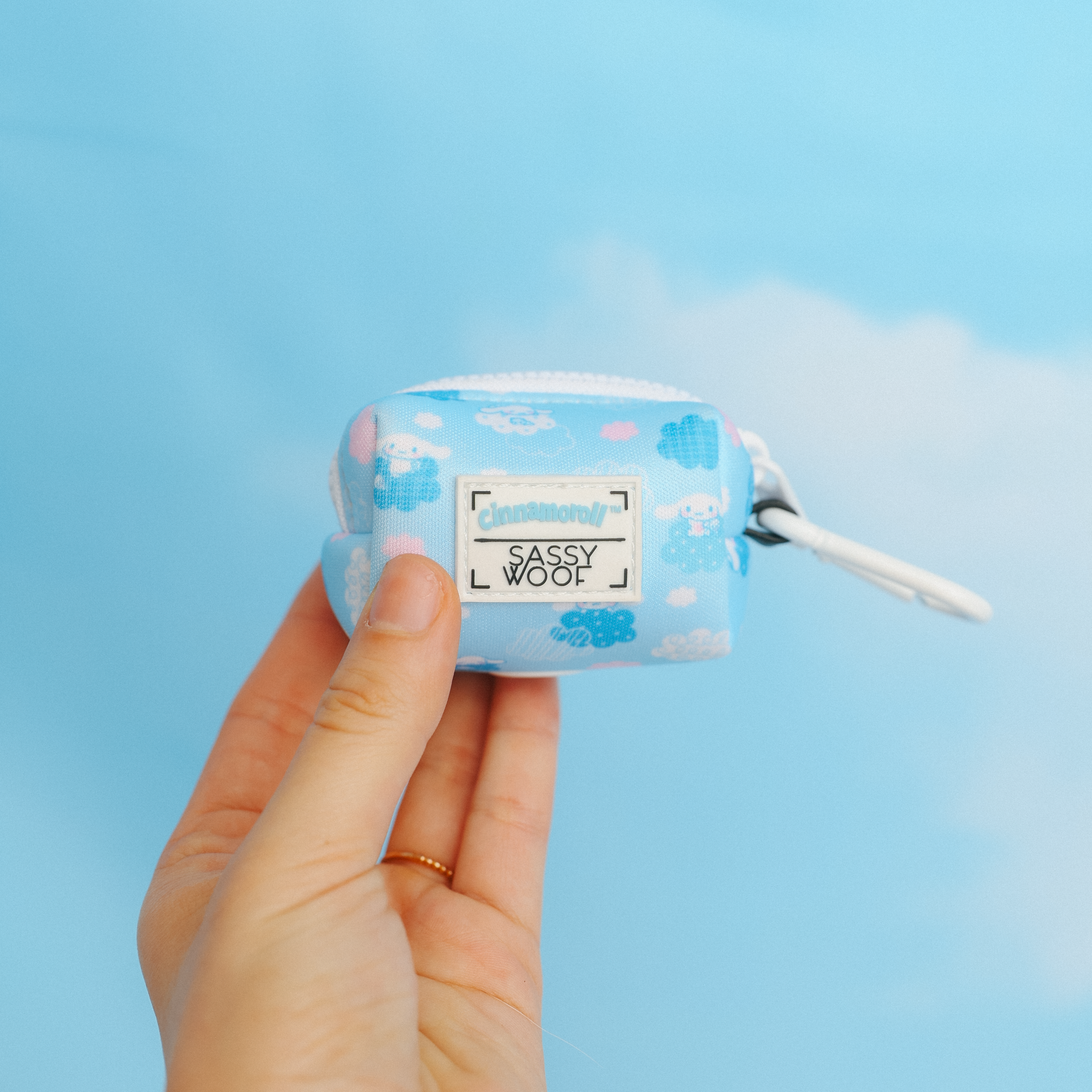 Cinnamoroll x Sassy Woof Waste Bag Holder (Clouds)